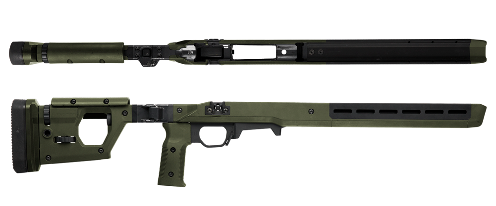 Magpul MAG802-ODG Pro 700 Stock Folding OD Green Synthetic for Remington 700 SA - 114337