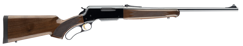 Browning 034009111 BLR Lightweight 243 Win 4+1 20" Polished Blued/ 20" Button-Rifled Barre, Polished Black Aluminum Receiver, Gloss Black Walnut/ Fixed Pistol Grip Stock, Right Hand