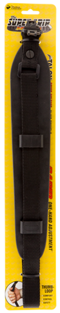 Outdoor Connection SGSS20970 Super Grip Sling with Talon QD Swivels 2.25" W x 32" L Padded Black Rubber Padding with Nylon Strap for Rifle/Shotgun - 8434