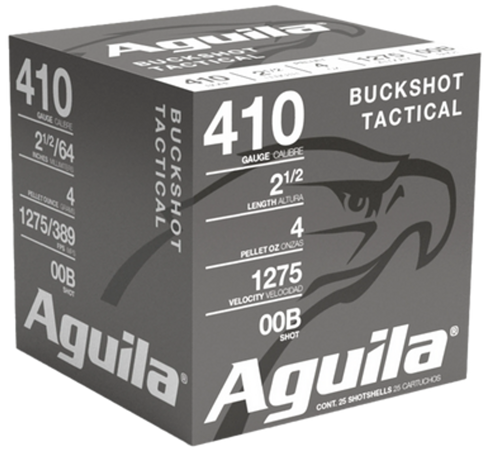 Aguila Buckshot, Aguila 1c4100ba      410       00buck        25/20