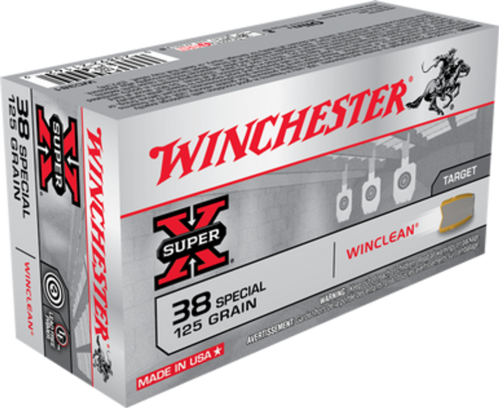 Winchester Ammo Super X, Win Wc381           38sp    125 Jfpwcln      50/10
