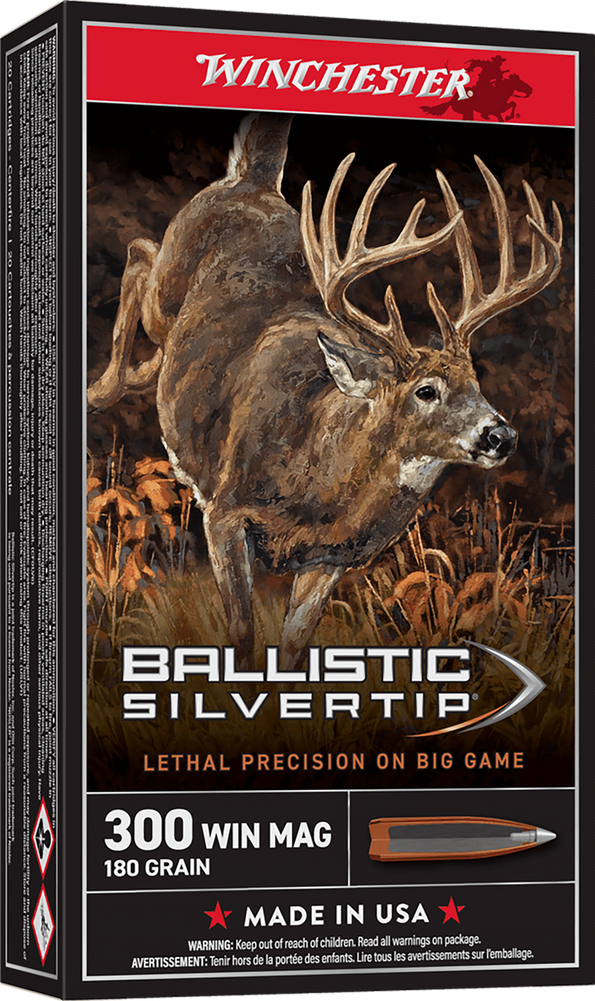 Winchester Ammo Ballistic Silvertip, Win Sbst300         300win  180 Blst         20/10