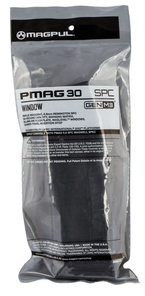 LWRC L040038C01 PMAG  Black Detachable 30rd 6.8 SPC for LWRC SIX8 - 118438
