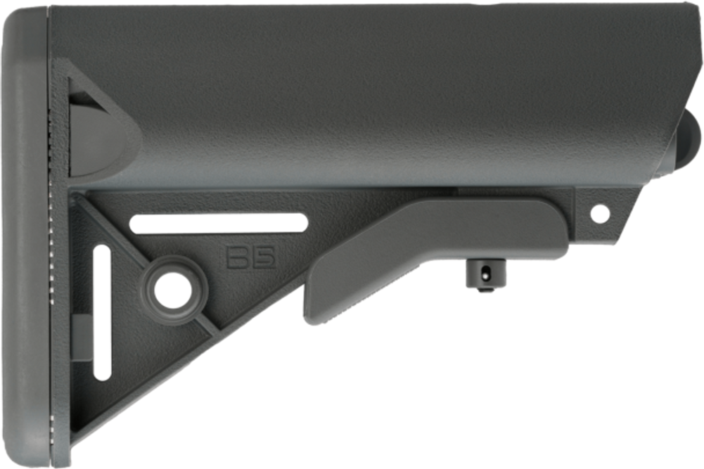 B5 Systems SOP1123 Enhanced SOPMOD Wolf Gray Synthetic for AR-Platform with Mil-Spec Receiver Extension (Tube Not Included) - 98638