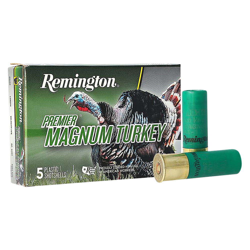 Remington Ammunition Premier Magnum, Rem 26801 P12xhm4a Prmir Tky 12 3in 4sht 2oz  5/20