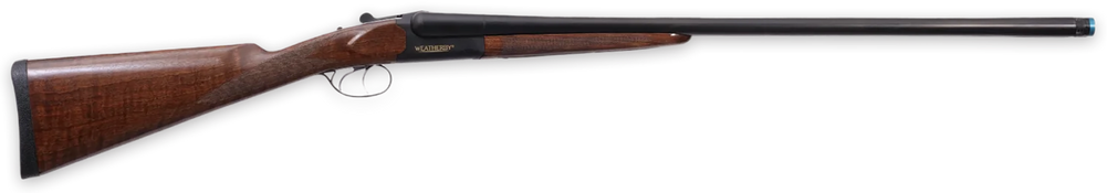 Weatherby OG11228DSM Orion SxS 12 Gauge Break Open 3" 2 Shot 28" Blued Side By Side Barrel, Blued Steel Receiver, Straight English w/Splinter Forend Walnut Stock - 156745