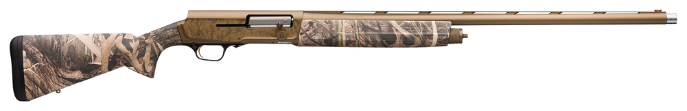 Browning 0119112004 A5 Wicked Wing 12 Gauge 3.5" 4, 2 3/4" Shells 28" Burnt Bronze Cerakote Barrel/Realtree Max-7 Synthetic Stock, Fiber Optic Sight - 149558