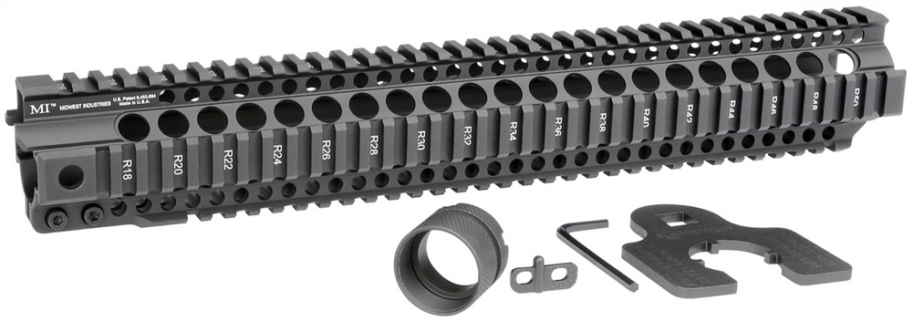 Combat Rail T-Series One Piece Free Float Handguard