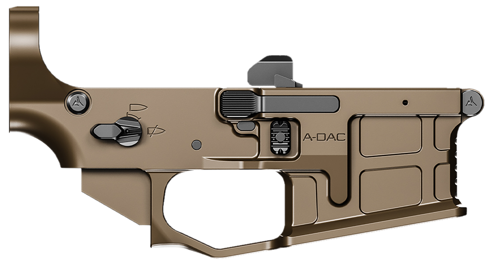Radian Weapons R0389 A-DAC 15 Lower Receiver Aluminum Radian Brown Cerakote AR Platform - 177671