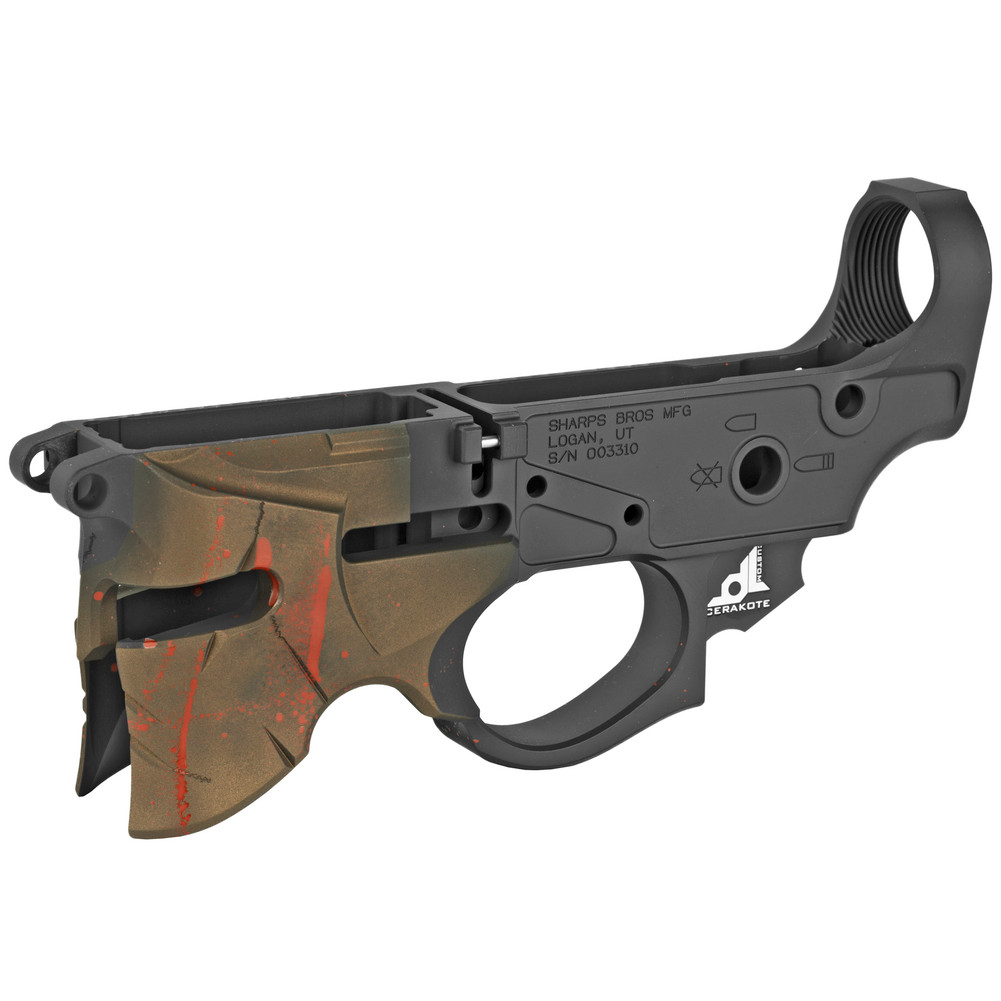 SHARPS GEN2 OVERTHROW BILLET LWR BRZ - SHRPSBLR07-BD-BRONZE