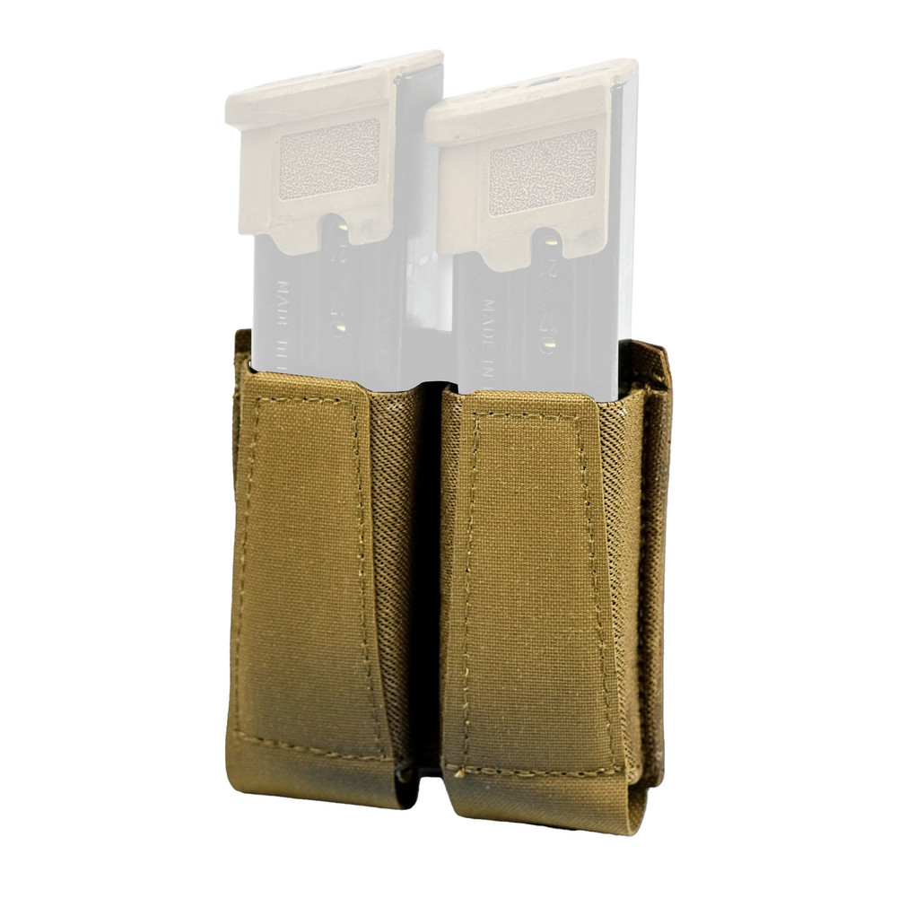 GBRS GROUP DOUBLE PISTOL POUCH CB - GBRSGEAR-DPMP-BR-CB