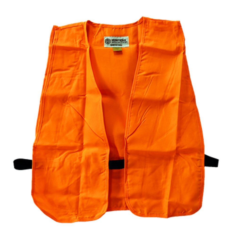 Hunters Specialties Safety Vest, Hs 02000             Super Quiet Orange Sfty Vest