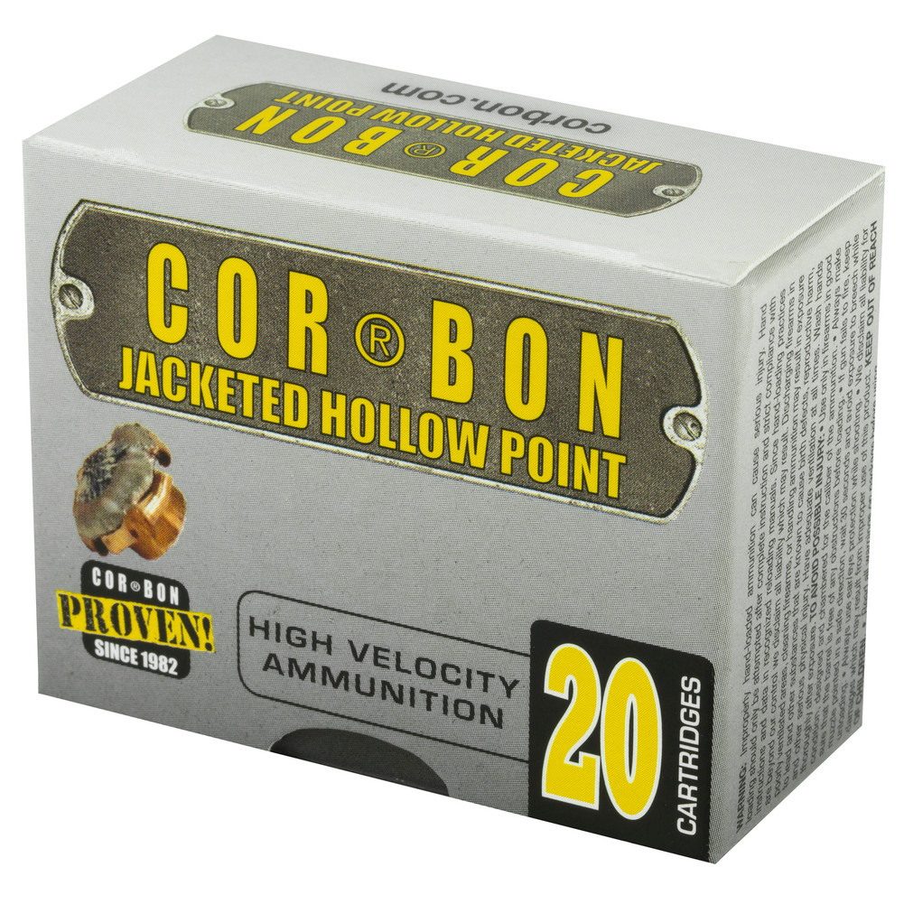 CORBON 380 ACP 90GR JHP 20/500 - COR38090