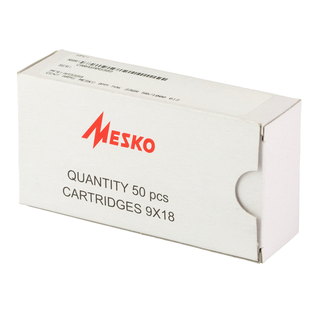 CENT ARMS MESKO 9MM MAK 93GR 50/1000 - CARASAM3399