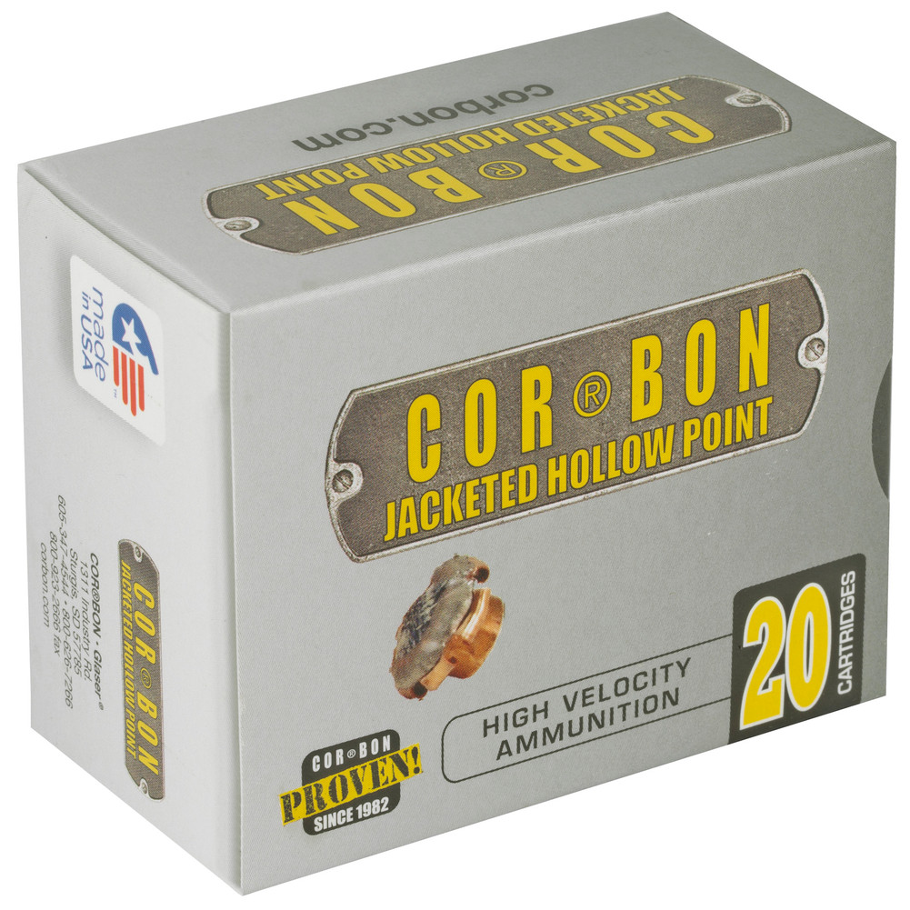 CORBON 357MAG 140GR JHP 20/500 - COR357140