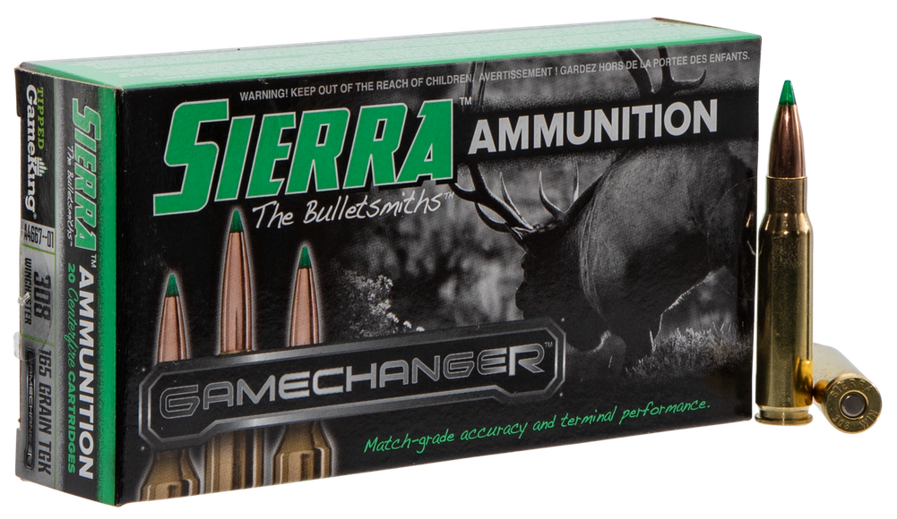 Sierra Gamechanger, Sierra A466701   308 Win         165 Tgk     20/10