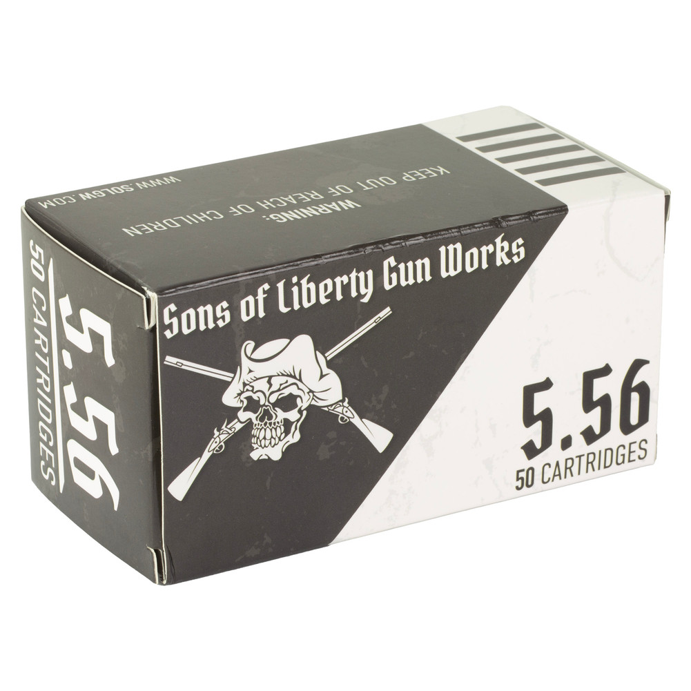 SOLGW 556NATO 55GR FMJ 50/1000 - SOLGW556-55FMJ-1000