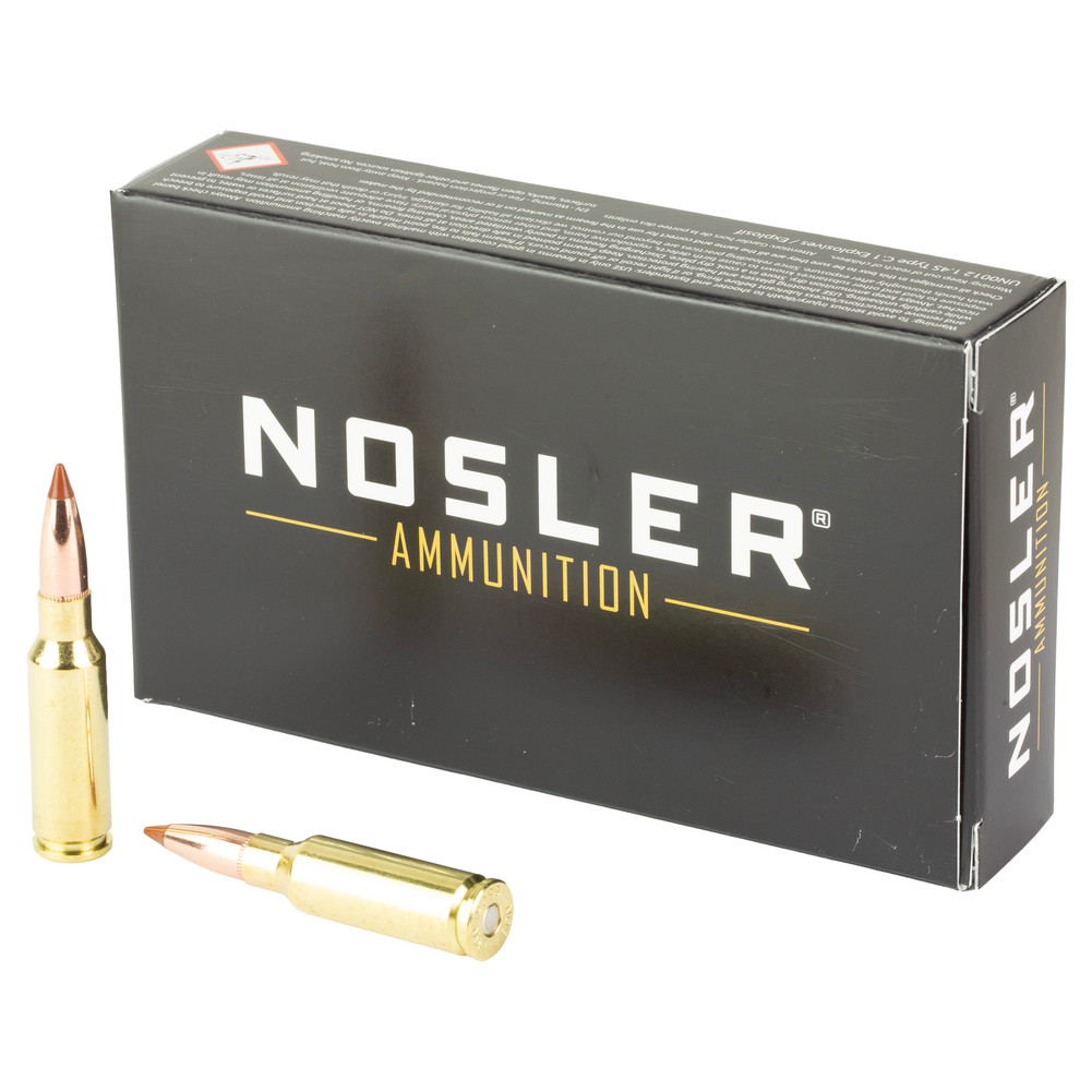 NOSLER 6.5 GRENDEL 120GR BT 20/200 - NOS61023