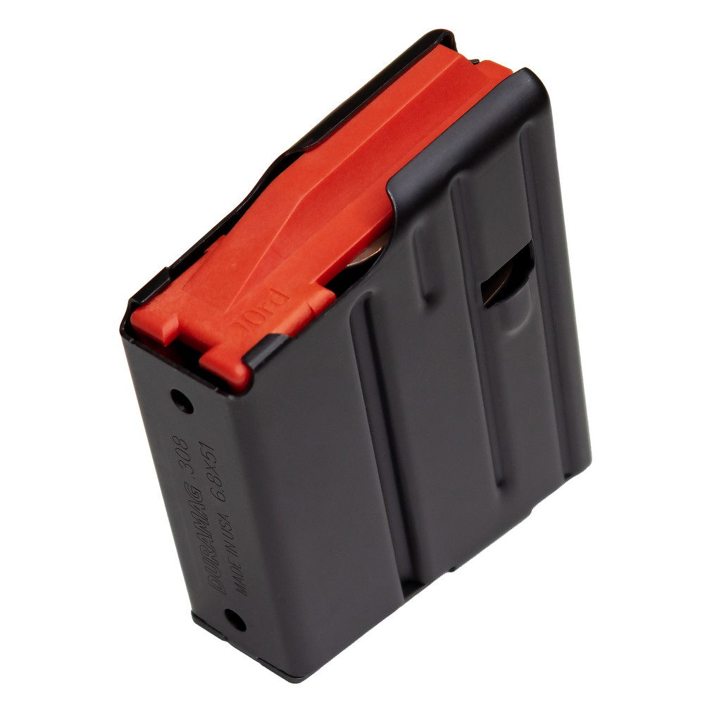 MAG DURAMAG 10RD 308/6.8X51 SS BLK - MGDRM1008041178CPD