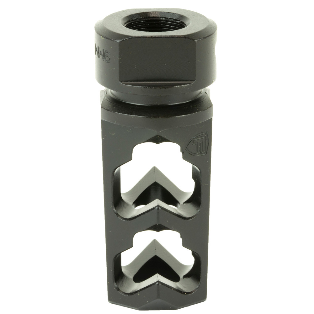 FORTIS MUZZLE BRAKE 9MM 1/2X36 BLK - FORT9MM-MB-BLK-36