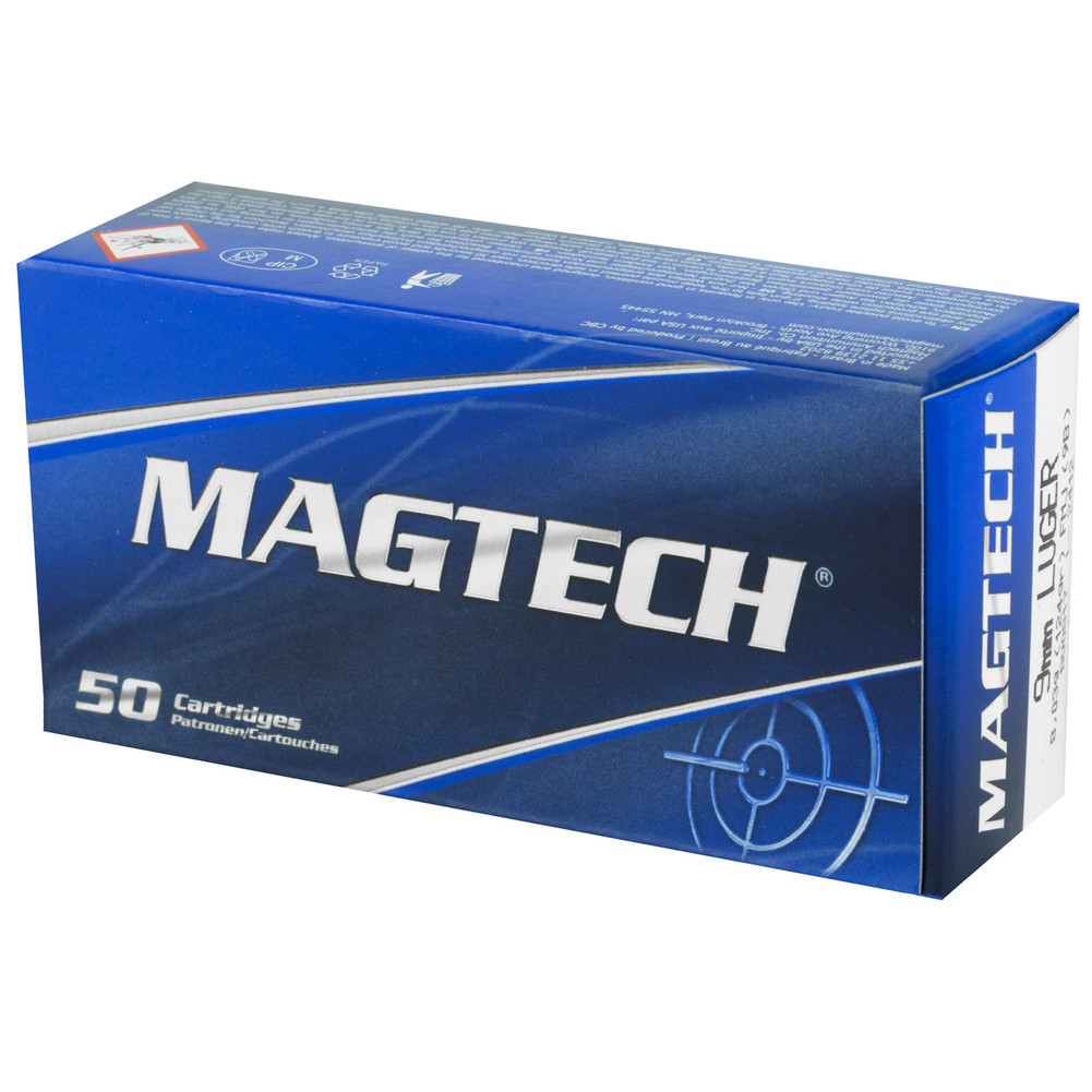 MAGTECH 9MM 124GR FMJ 50/1000 - MT9B