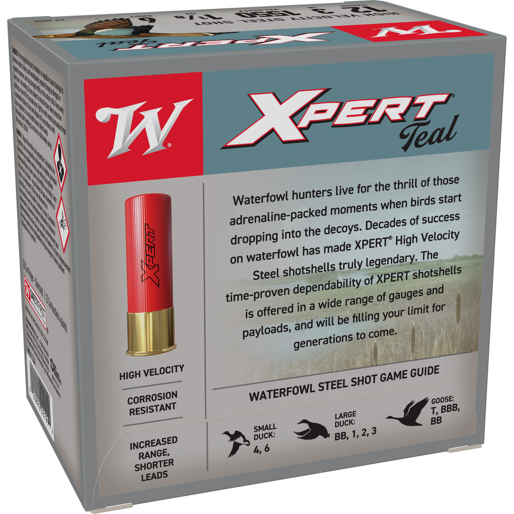 WIN XPERT STEEL 12GA HV 3" #6 25/250 - WNWEX1236