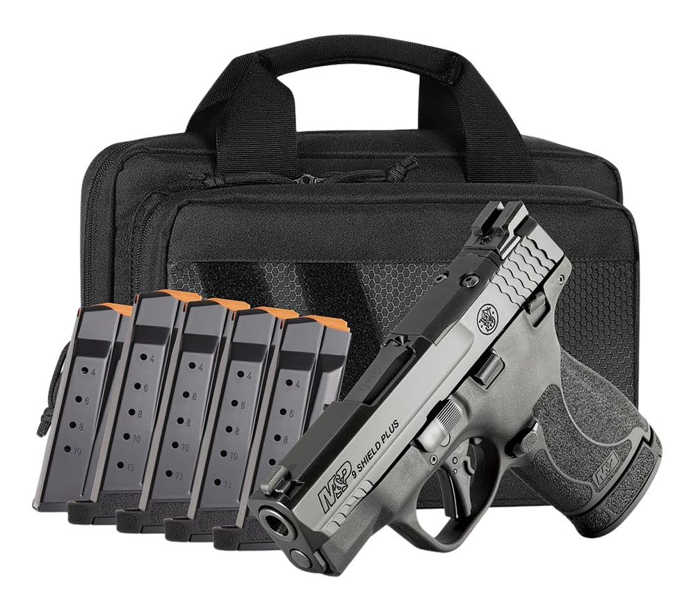 S&W M&P9 SHLD+14724  9MM  OR TS  CARRY ON BUNDLE - 186373