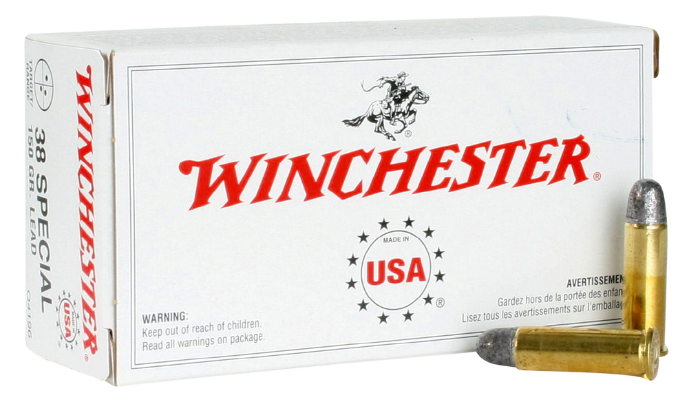 Winchester Ammo Usa, Win Q4196           38sp    150 Ld           20/10