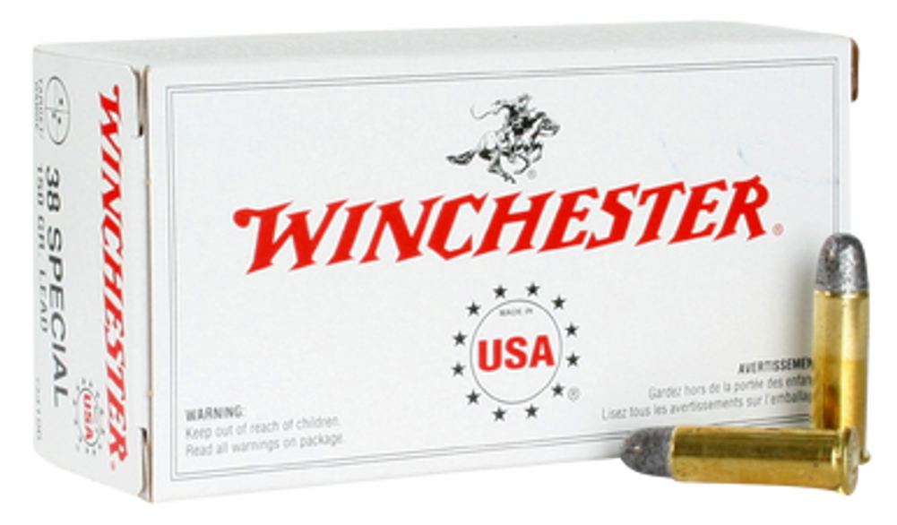 Winchester Ammo Usa, Win Q4196           38sp    150 Ld           20/10