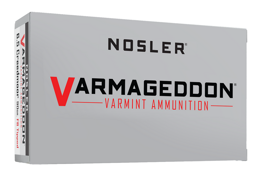 Nosler Varmageddon, Nos 65175 Varmageddon 6.5 Crd  90 Fb Tipped  20/10