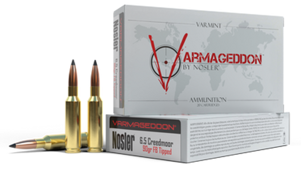 Nosler Varmageddon, Nos 65175 Varmageddon 6.5 Crd  90 Fb Tipped  20/10