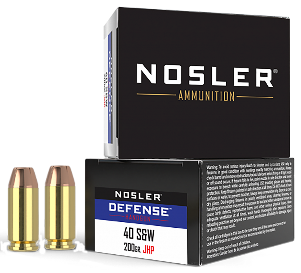 Nosler Defense, Nos 39123 Defense  40s    200 Hp             20/10