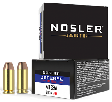 Nosler Defense, Nos 39123 Defense  40s    200 Hp             20/10