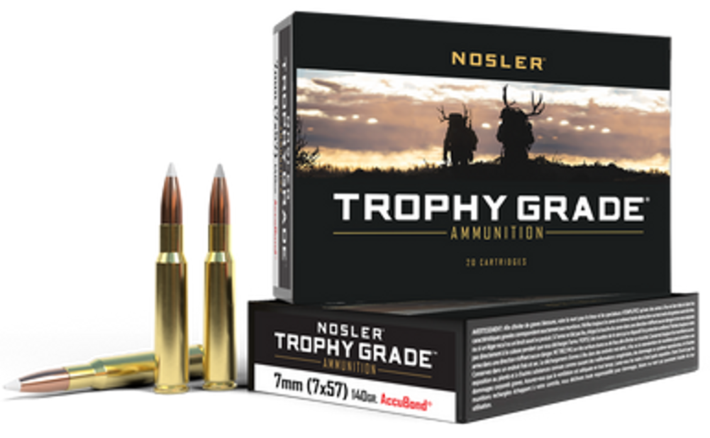 Nosler Trophy Grade, Nos 47118 Trophy 7x57     140 Ab             20/10