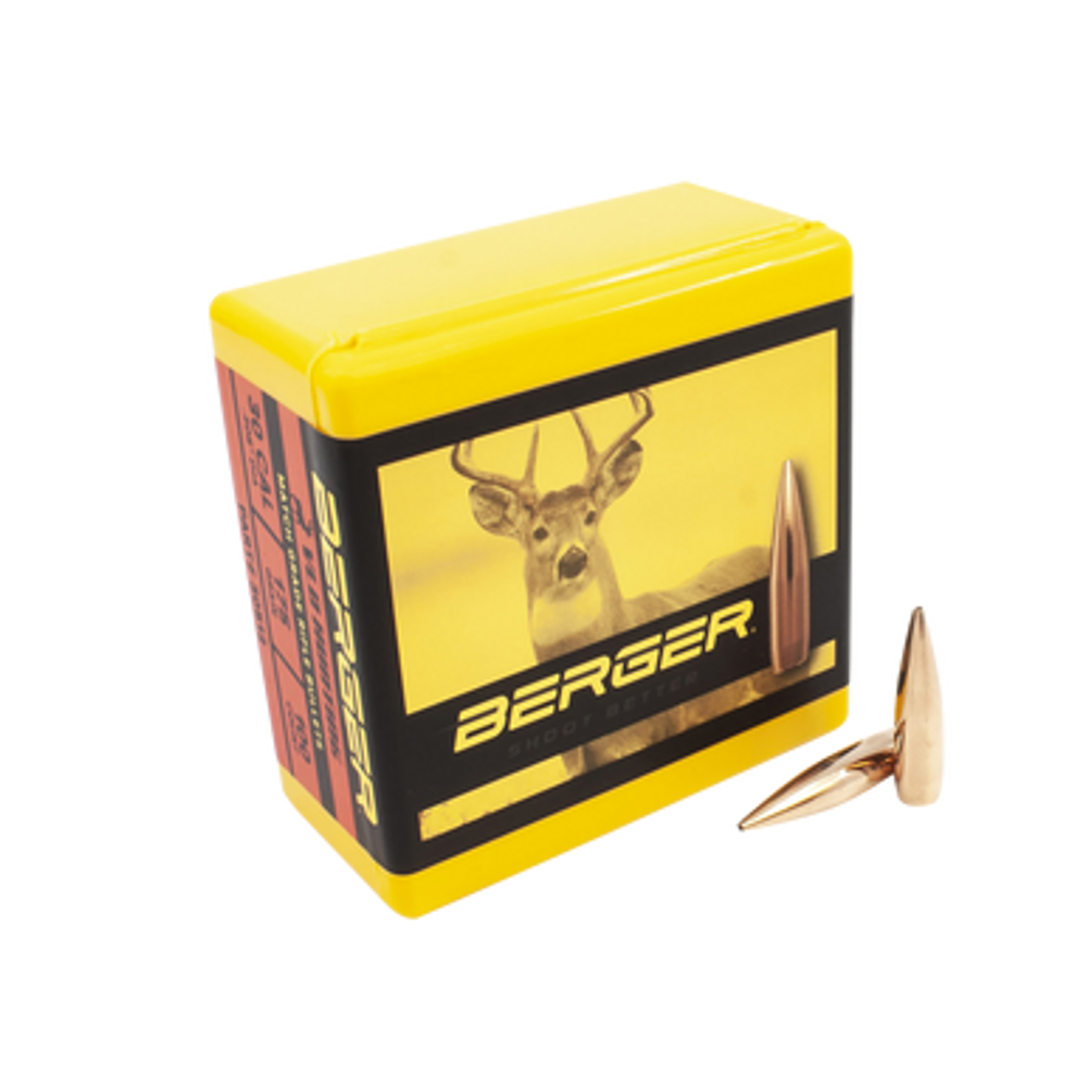 Berger Bullets Vld Hunting, Berg 30512 Bull .308 175g Hunt Vld 100