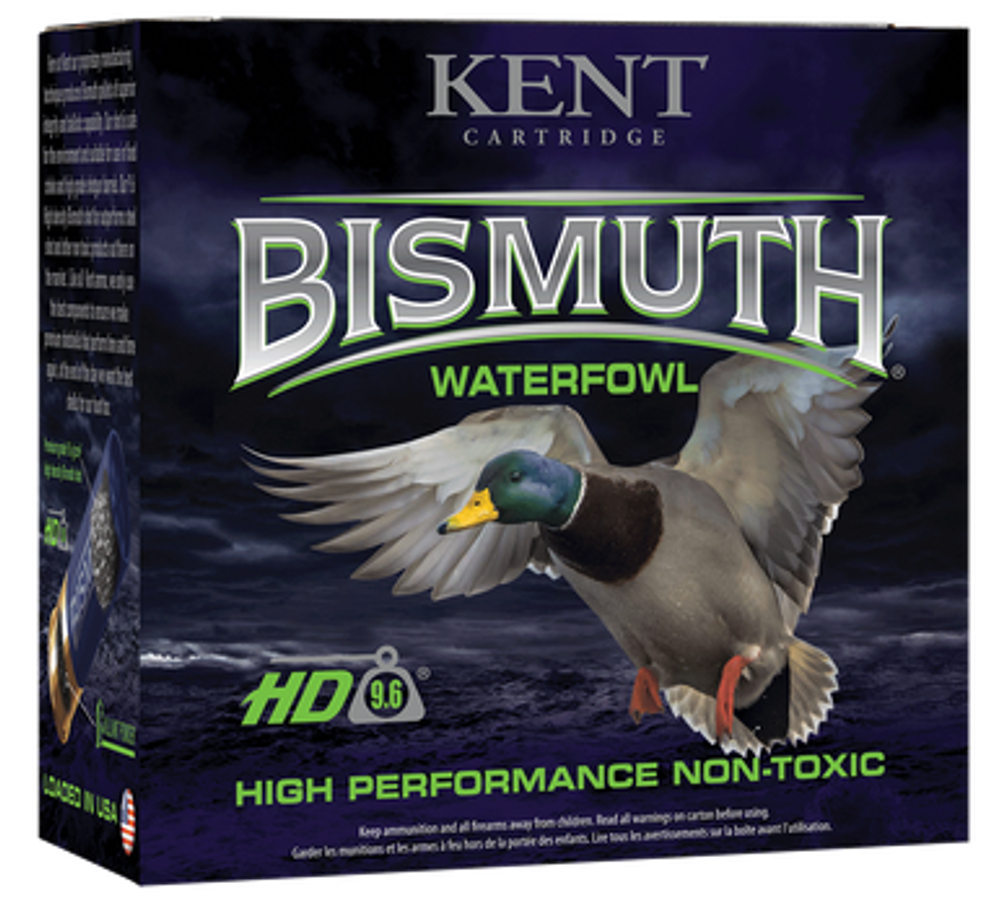 Kent Cartridge Bismuth, Kent B123w404  Bismth Wtrfwl12 3in  4   13/8 25/10 Kent Cartridge Bismuth, Kent B123w404  Bismth Wtrfwl12 3in  4   13/8 25/10