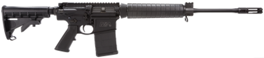 Smith & Wesson 811308 M&P10 Optic Ready 308/7.62x51mm NATO 20+1 18" Armornite Barrel, Matte Black Receiver, Black 6 Position Stock & Polymer Grip, Ambidextrous Manual Safety