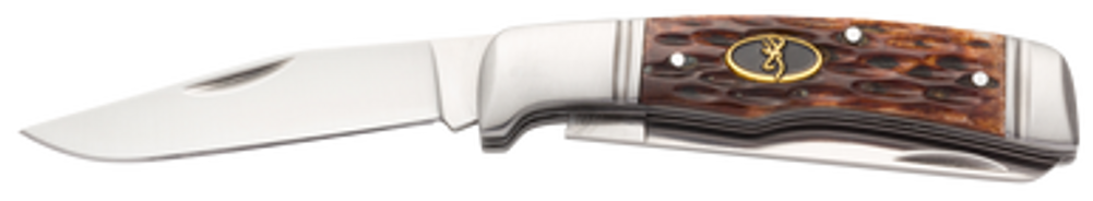 Browning Joint Venture, Brn 3220012    Joint Venture Knife     Jigged Bone
