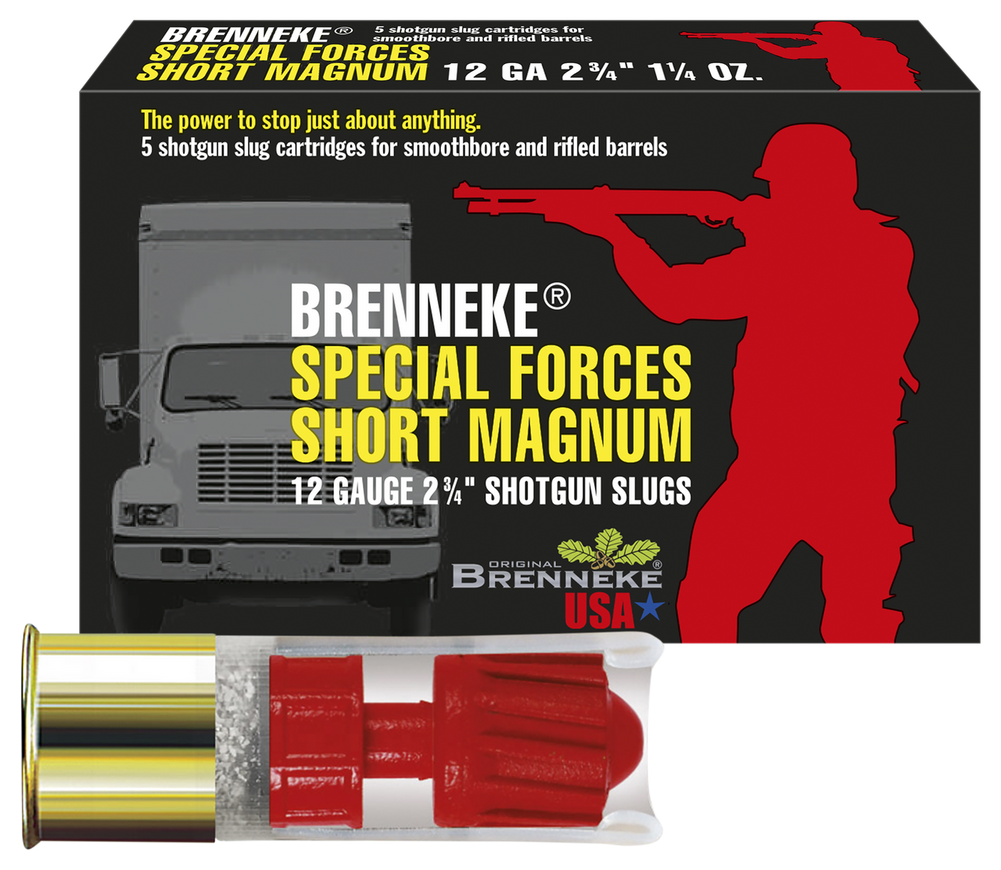 Brenneke Sfsm, Br Sl122sfm Spec Forc Sm  12 2.75  Slug  11/4 5/50