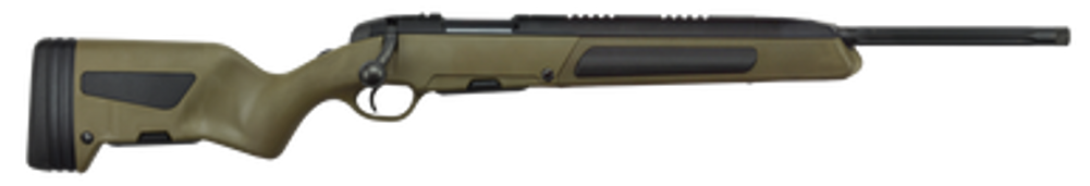 Steyr Arms 263473E Scout  6.5 Creedmoor 5+1 19" Fluted/Threaded, Black Barrel/Rec, OD Green Stock, Integrated Base