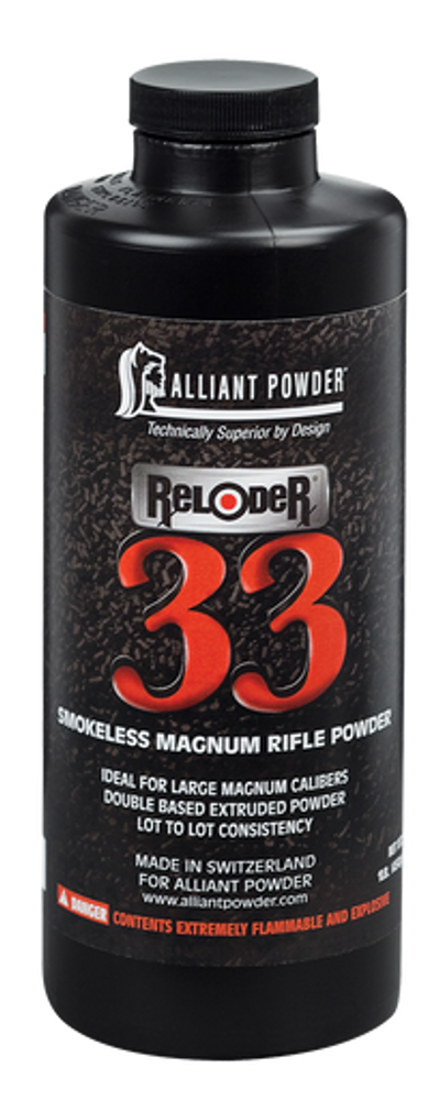 Alliant Powder RELODER33 Rifle Powder Reloder 33 Rifle Multi-Caliber Magnum 1 lb