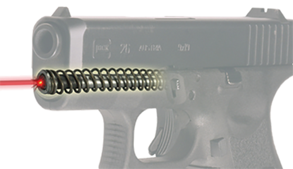 Lasermax Red Guide Rod Laser For Glock 26, Lasm Lms-1161-g4  Glk 26/27   Gen4 Red