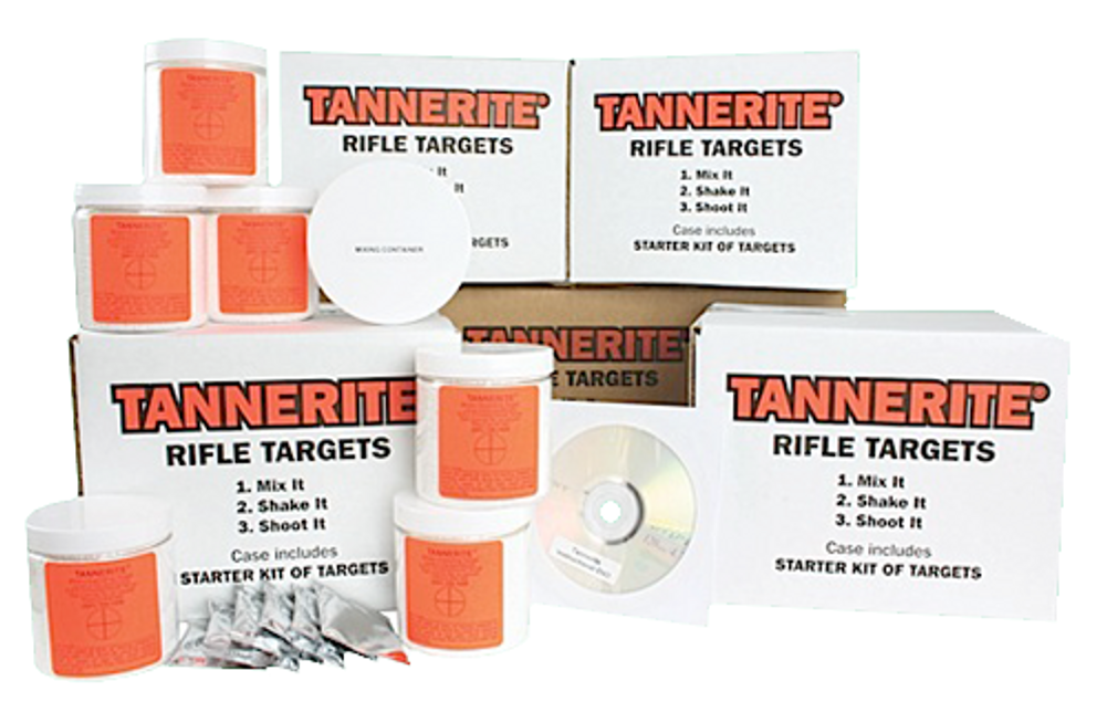 Tannerite Starter Kit, Tan Str   Starter 6  1/2lb   24 Targets  4 Cs