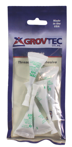 Grovtec Us Inc Threadlocker, Grov Gthm80  Threadlocker .5 Ml Tubes