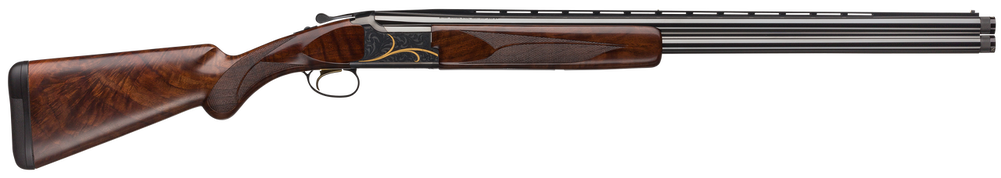 Browning 018117304 Citori Gran Lightning 12 Gauge 3" 2rd 28" Blued Barrels, Engraved Receiver With Gold Accents, American Black Walnut Stock With Lightening Style Grip