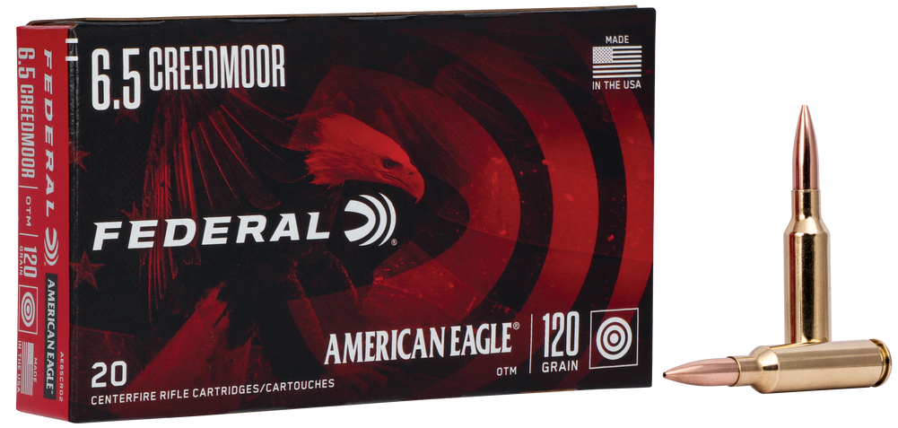 Federal American Eagle, Fed Ae65crd2       6.5crd   120 Otm          20/10