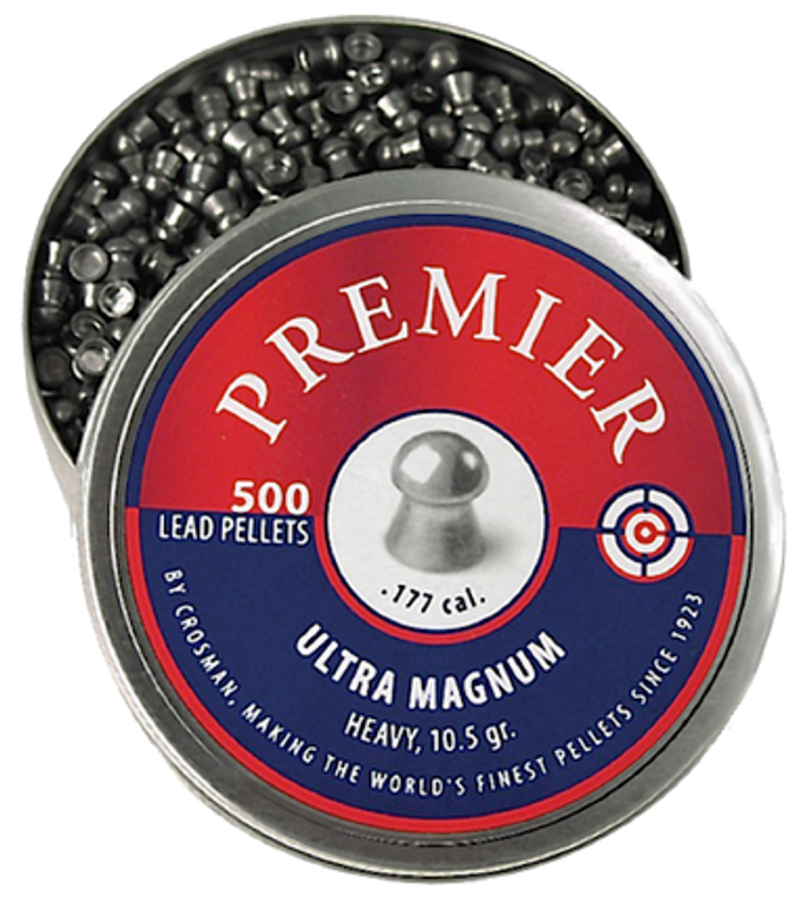 Crosman Premier, Cros Lum77      177 Ultramag Pellet            500
