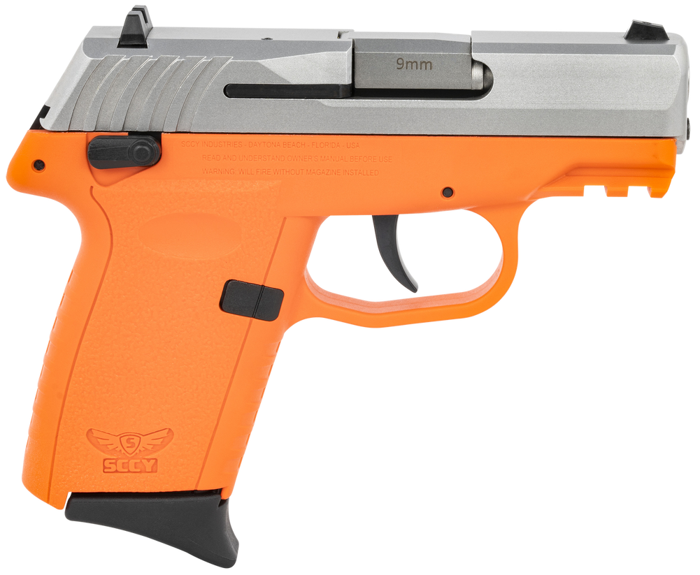 SCCY Industries Cpx-1 G3 9mm Ss/org 10+1 Sfty