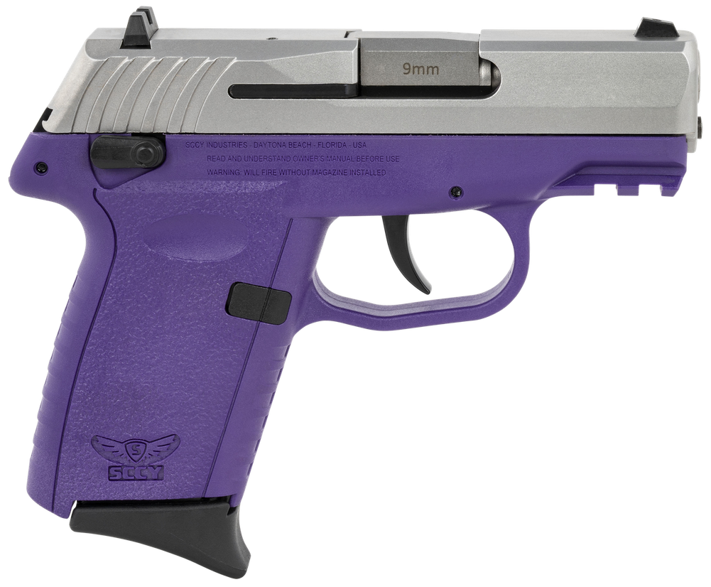 SCCY Industries Cpx-1 G3 9mm Ss/purp 10+1 Sfty