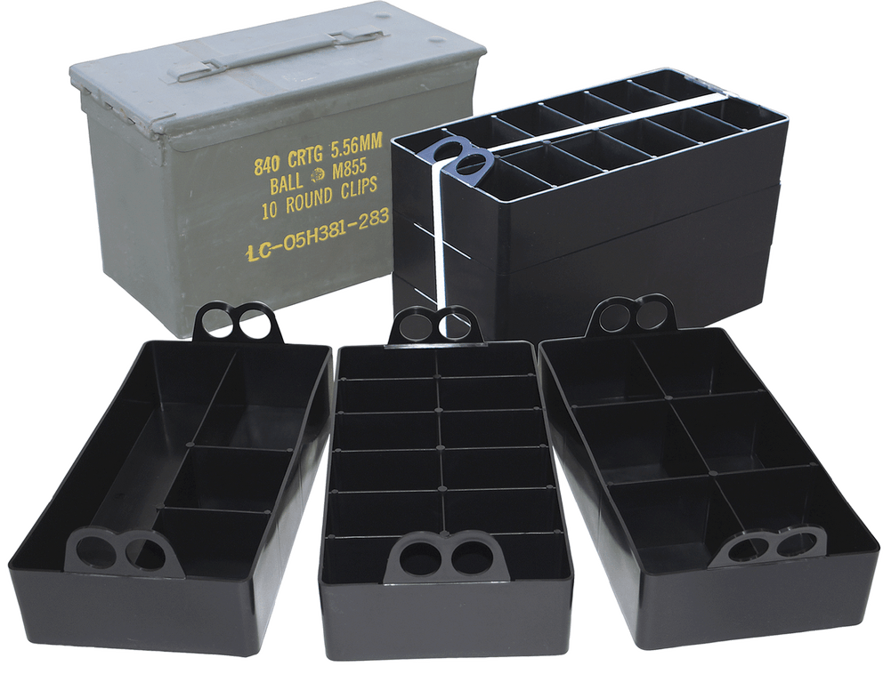 Mtm Ammo Can Organizer Insert, Mtm Aco         Ammo Can Organizer             Blk